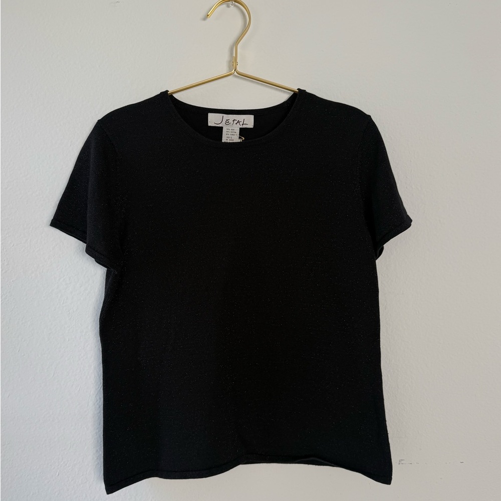 Vintage silk knit top
